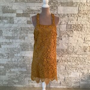 WAYF Orleans Lace Mini Dress (NWT)